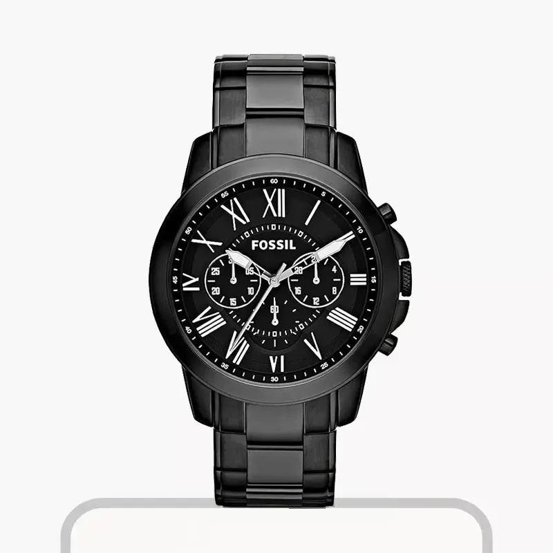 Fossil Grant Chronograph Black Dial Men's Watch | FS4832